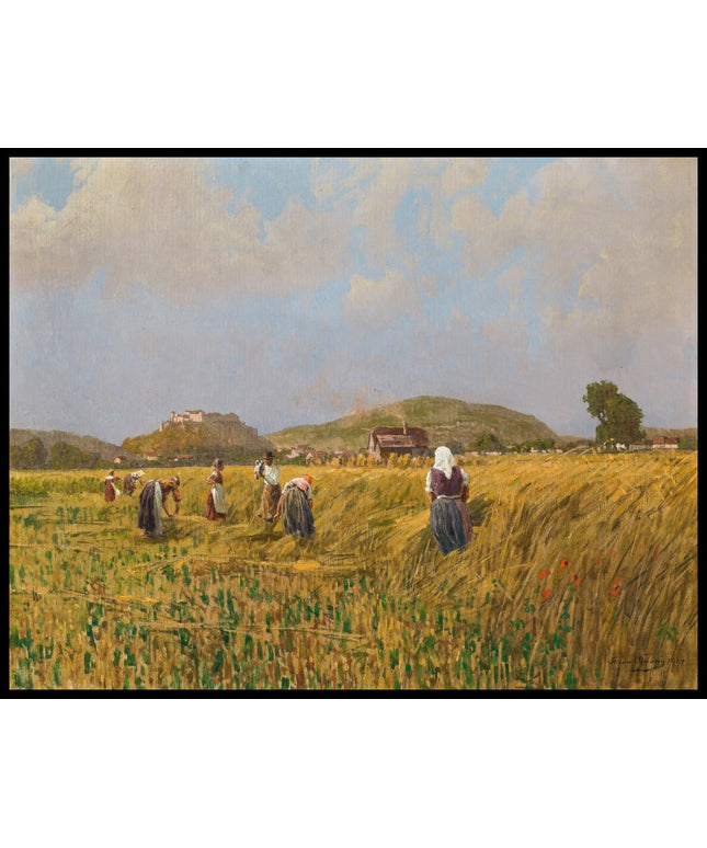 Kornschnitt in Salzburg