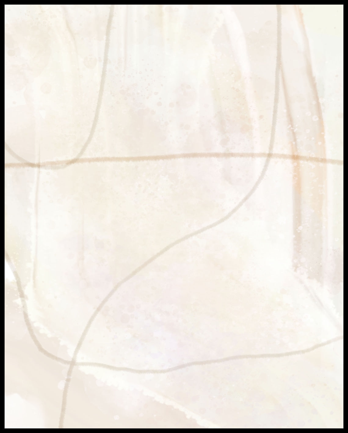 Watercolor Beige Poster