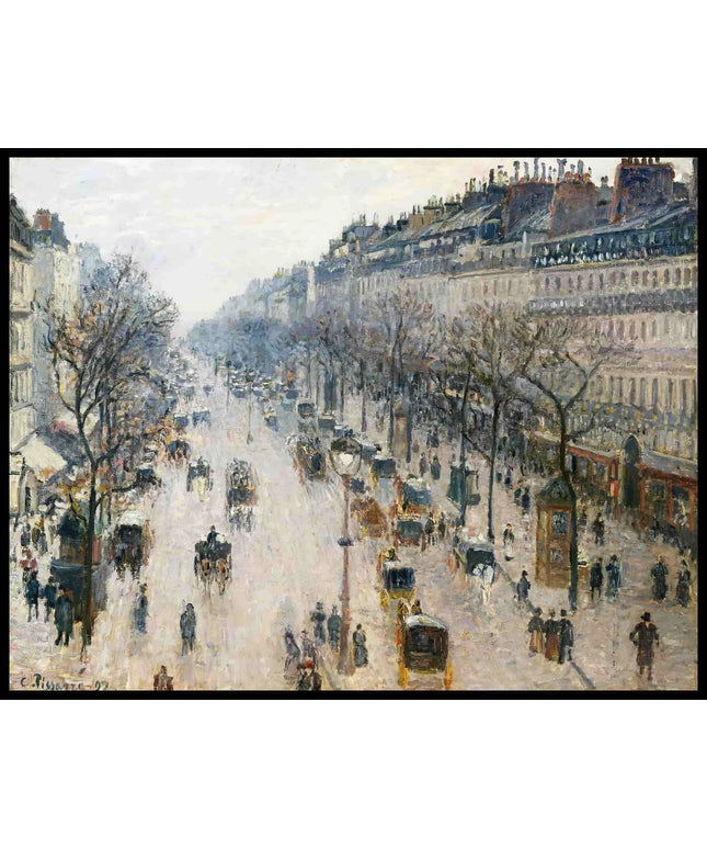 The Boulevard Montmartre