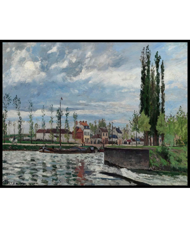 The Lock At Pontoise