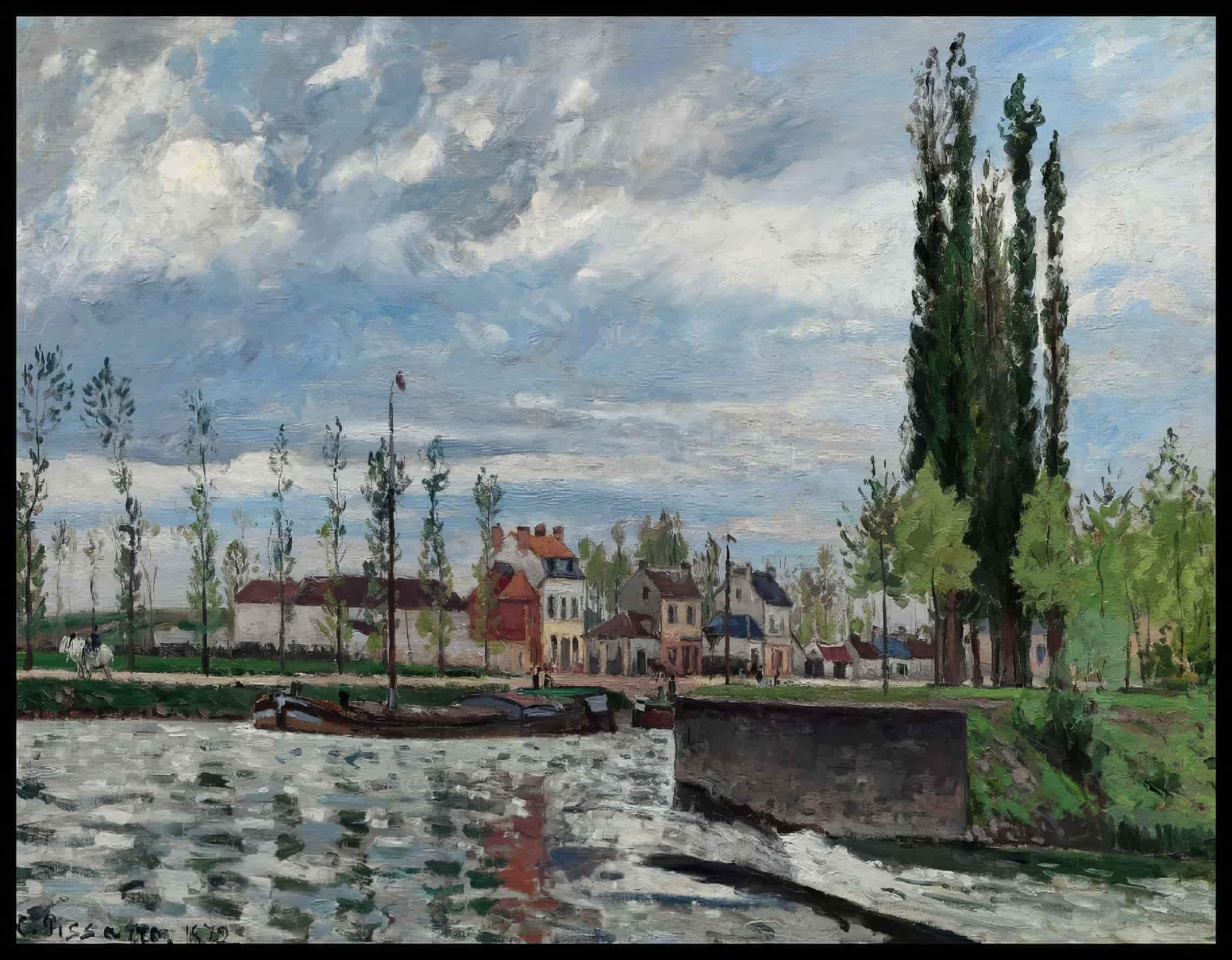 The Lock At Pontoise