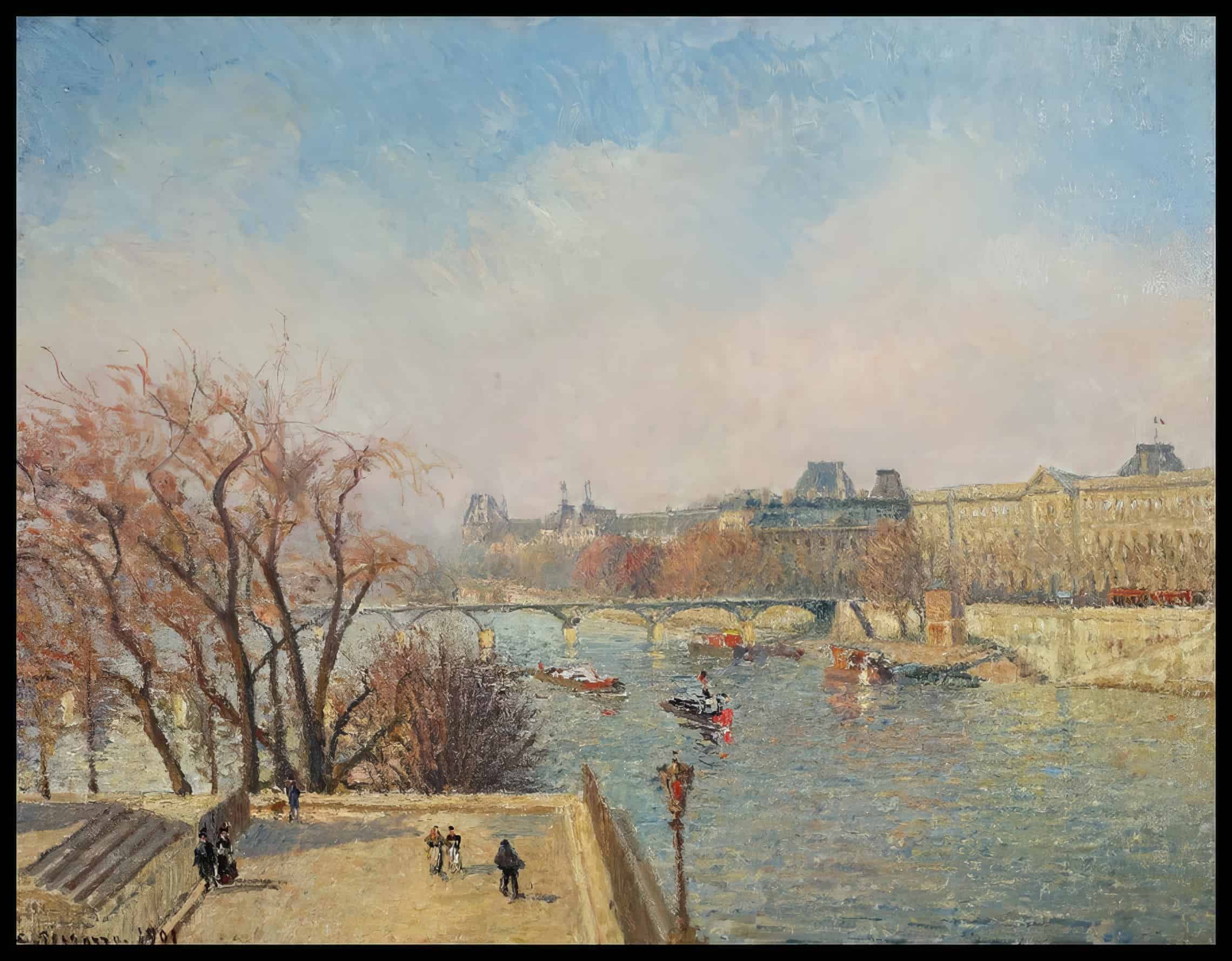 The Louvre Morning