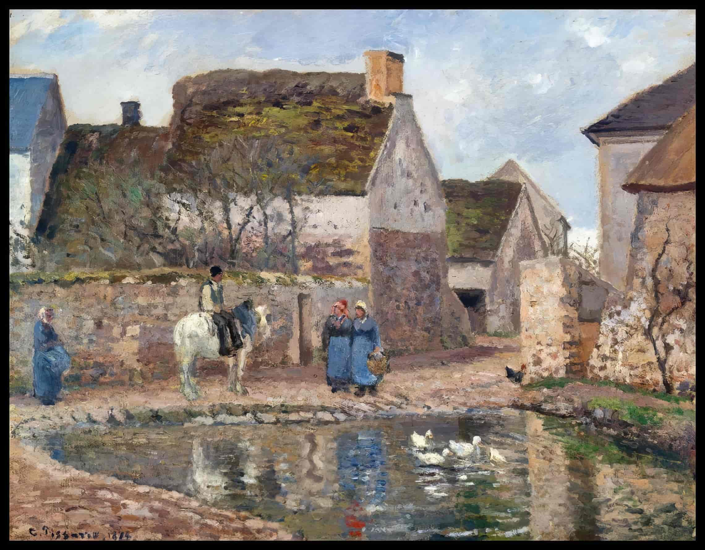 The Pond At Ennery