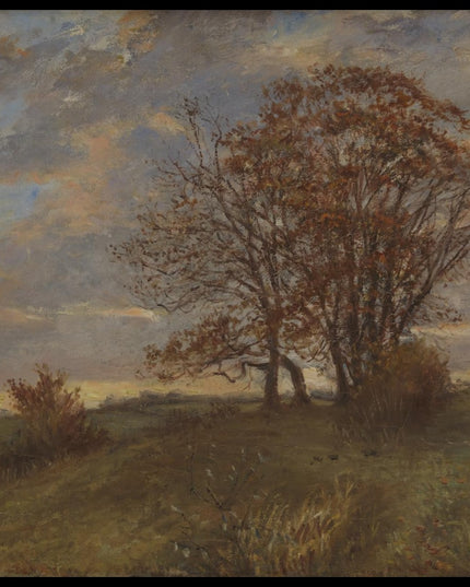 A Landscape near Borup, Zealand. Evening