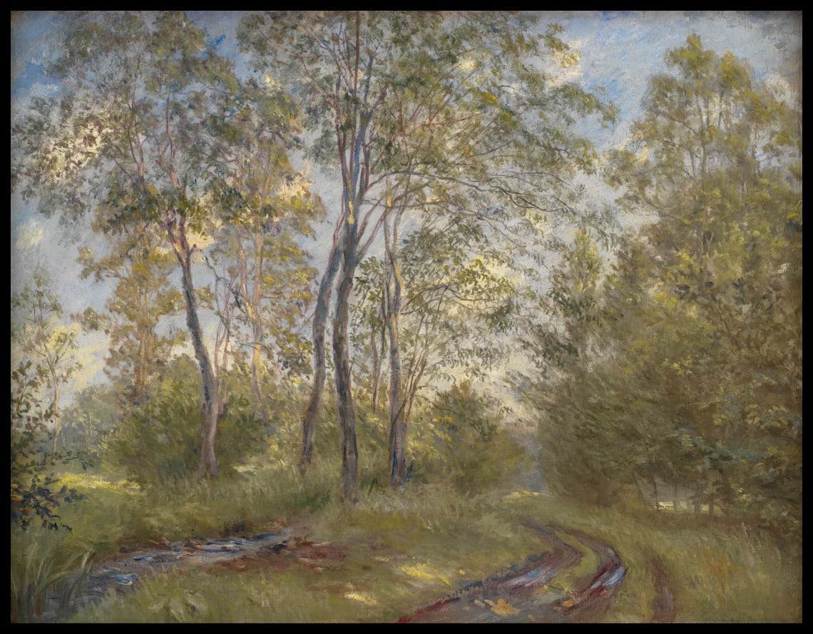 A River near Meilgård Manor, Jutland