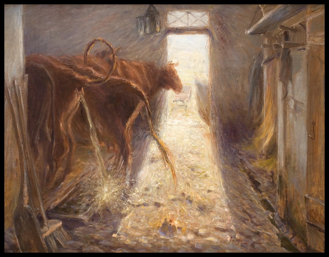 Cowshed on the Island of Saltholm