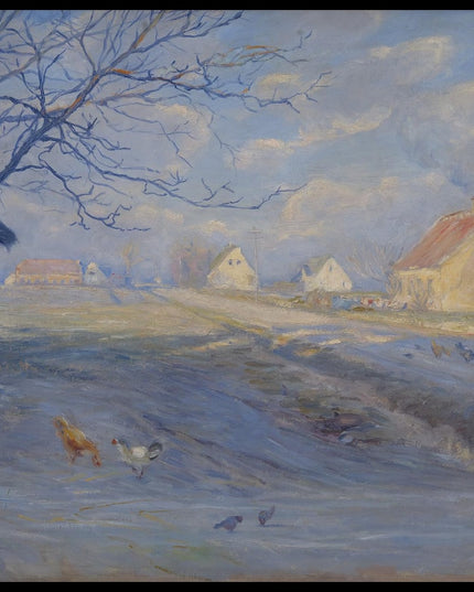 The Road to Copenhagen from Kastrup. The Island of Amager