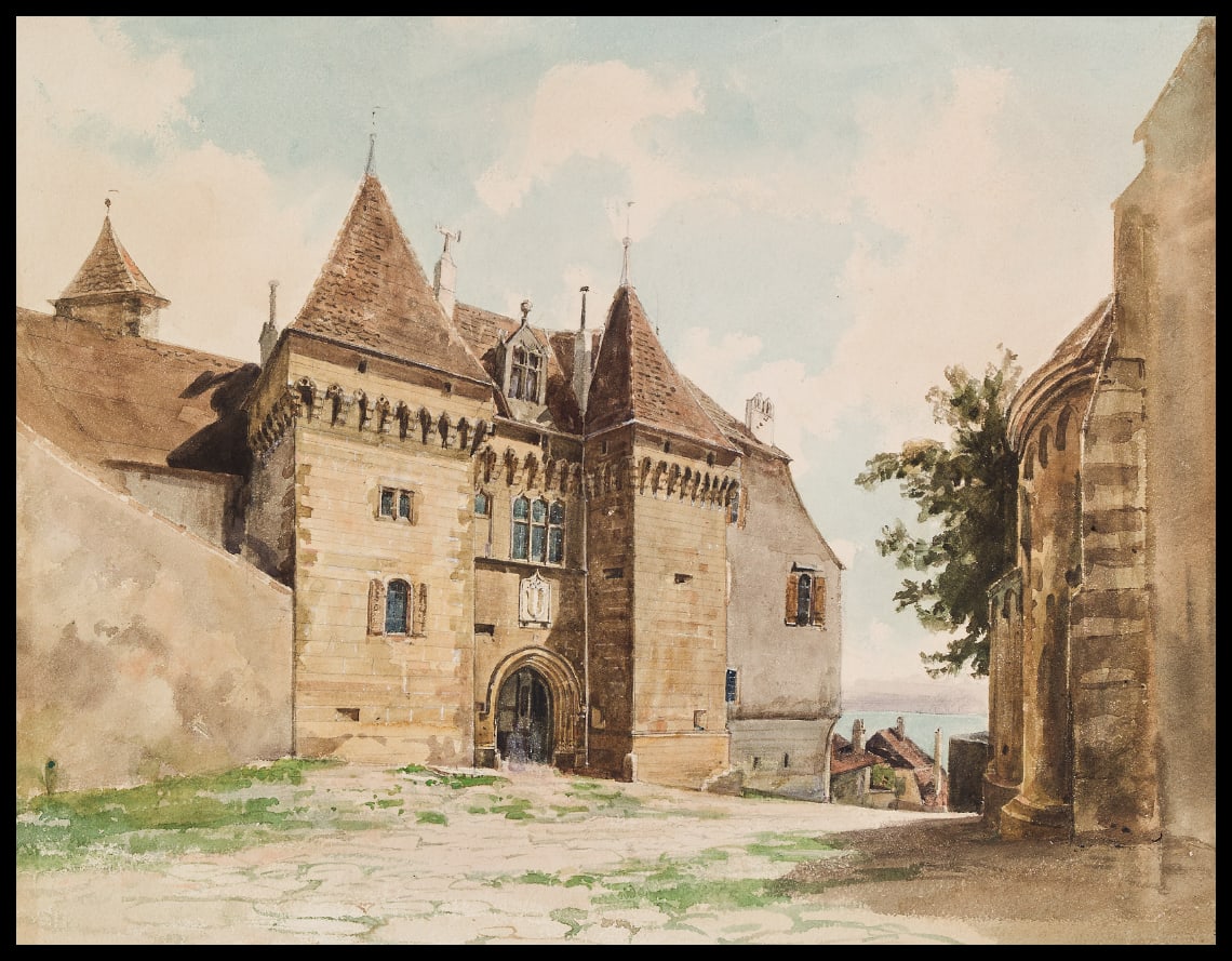 Altes Schloss in Neufchâtel