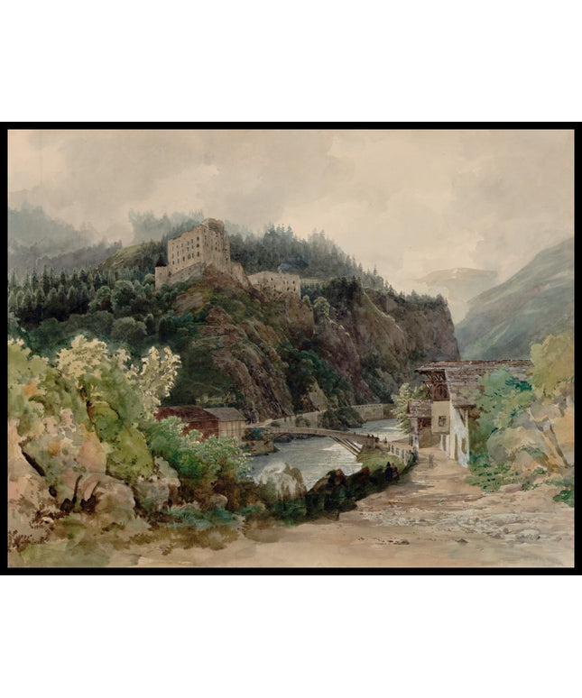 Ansicht von Schloss Landeck in Tirol