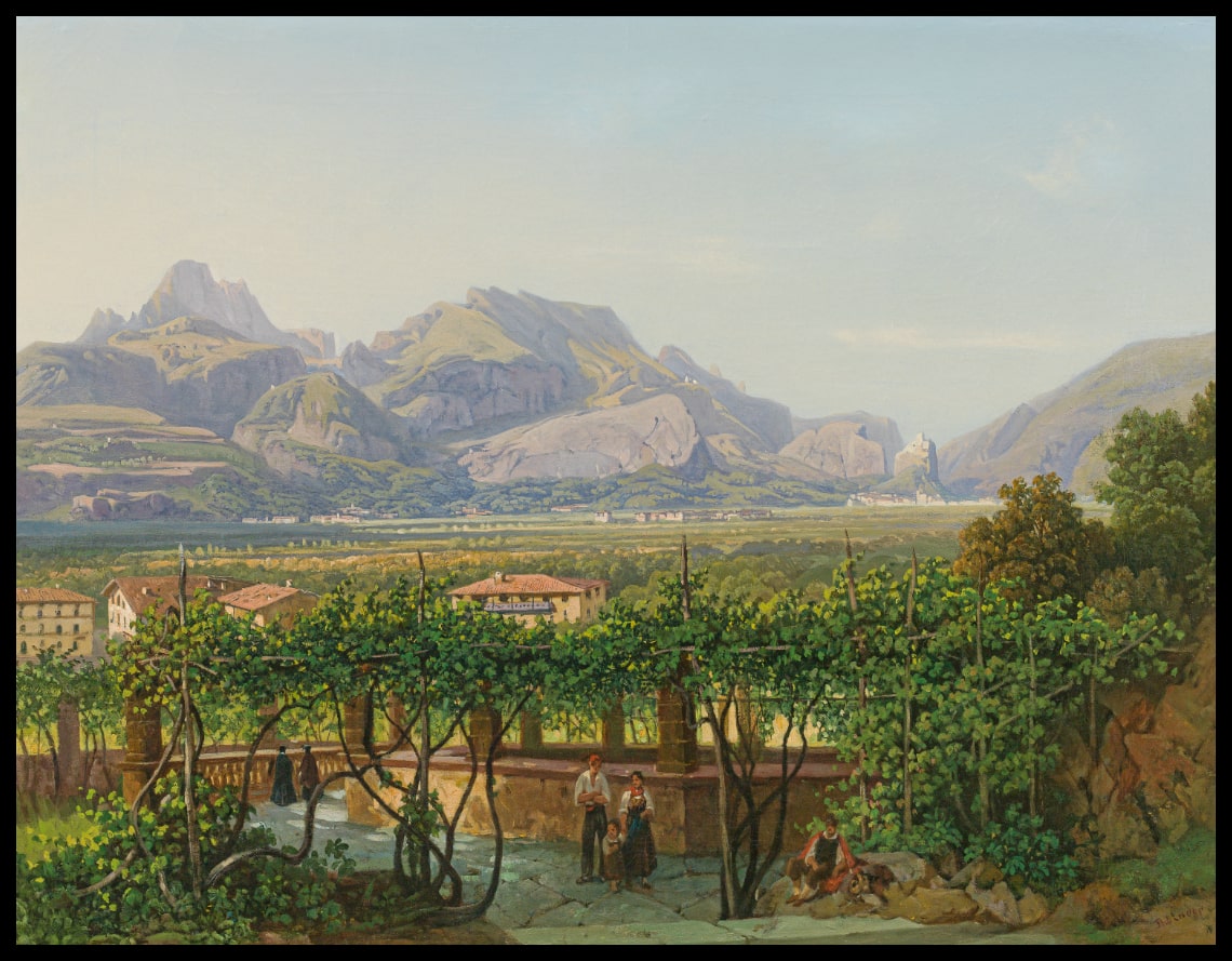 Blick auf Arco am Gardasee