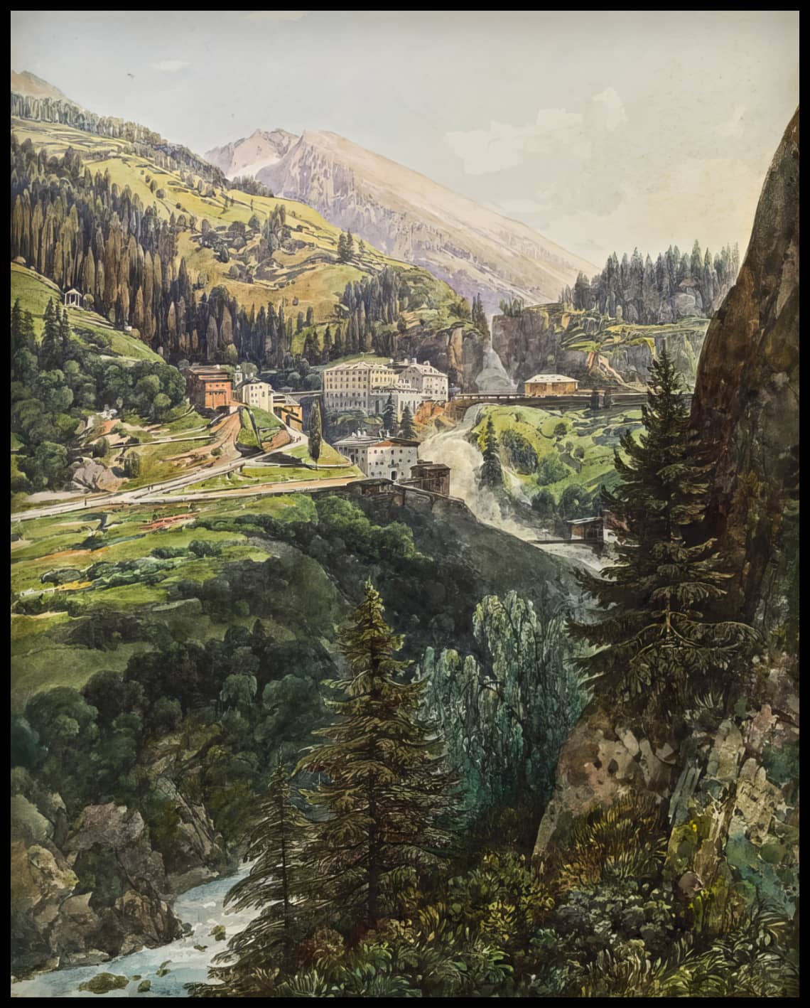 Blick auf Bad Gastein