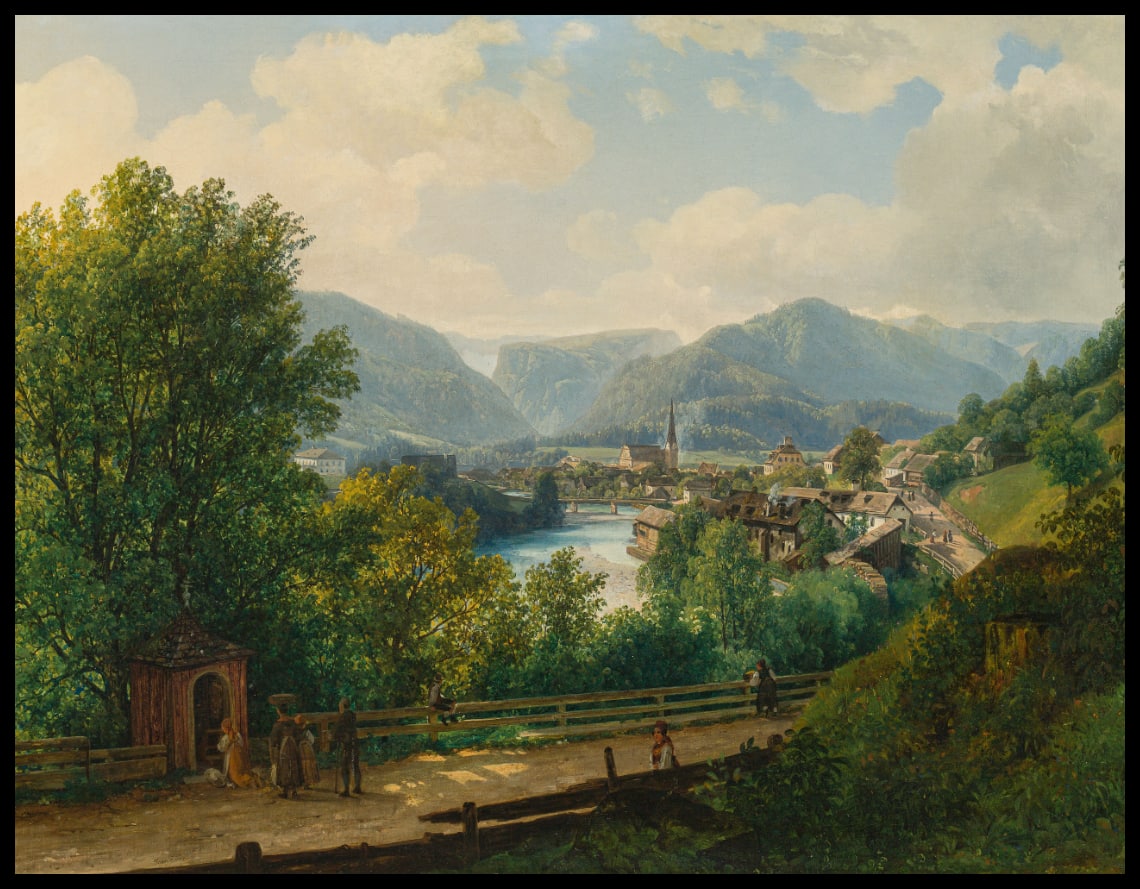 Blick auf Bad Ischl