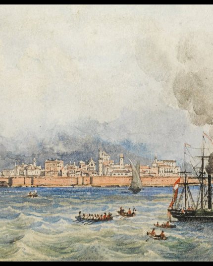 Das Dampfschiff Marianne vor Zara