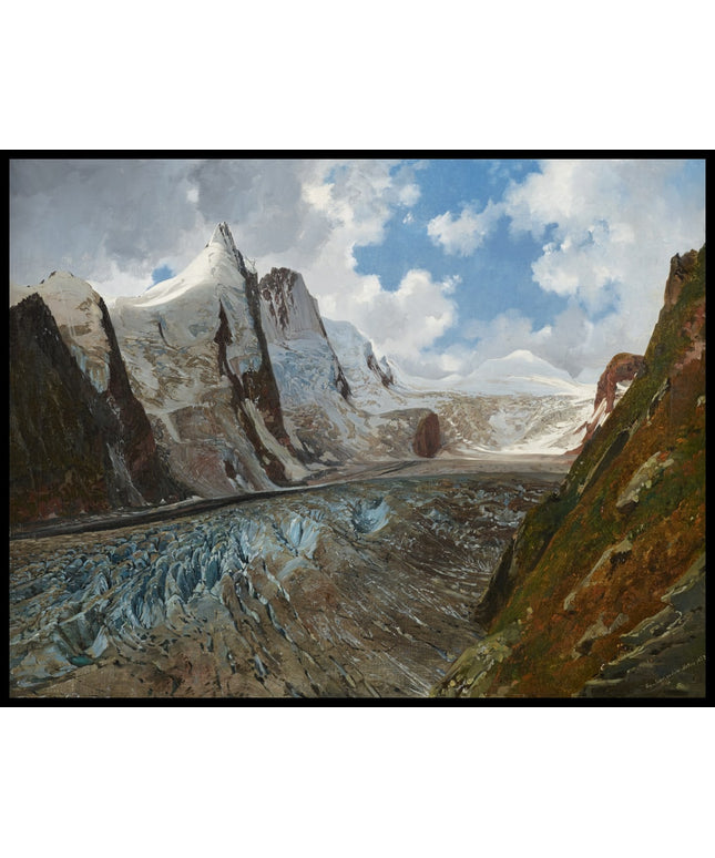 Der Großglockner mit der Pasterze