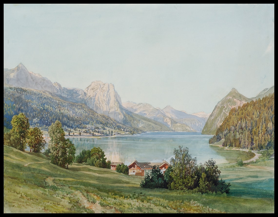 Der Grundlsee in der Steiermark
