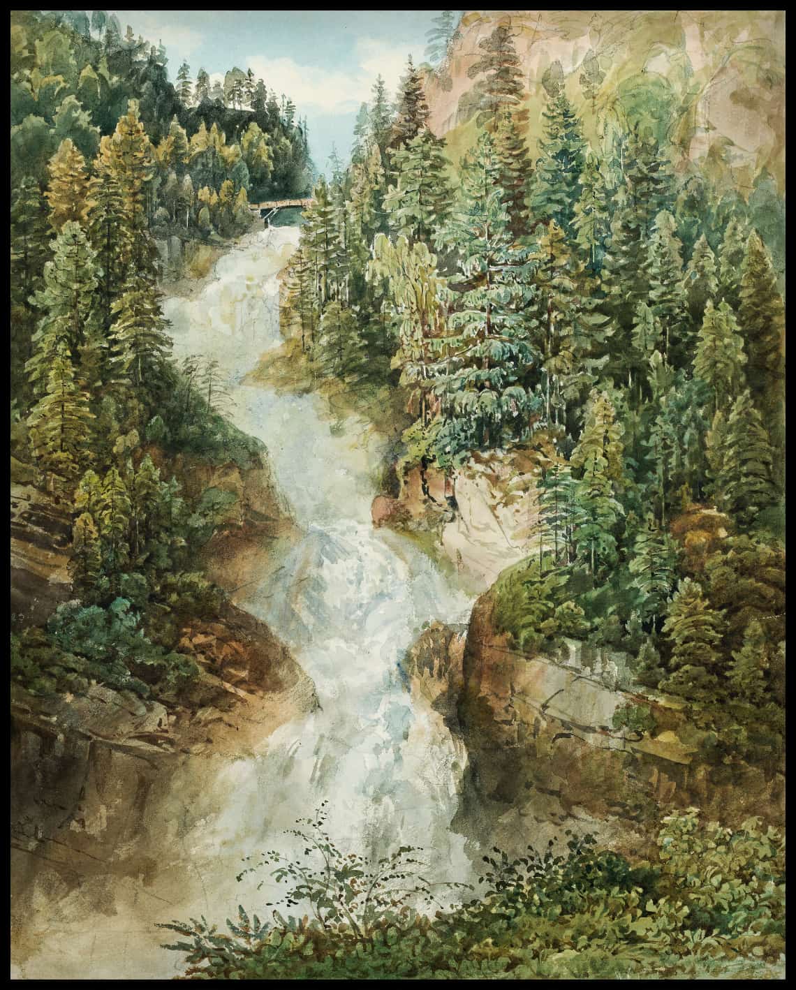 Der Lassingfall in den Ötschergräben