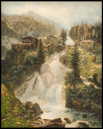 Gastein mit dem Wasserfall
