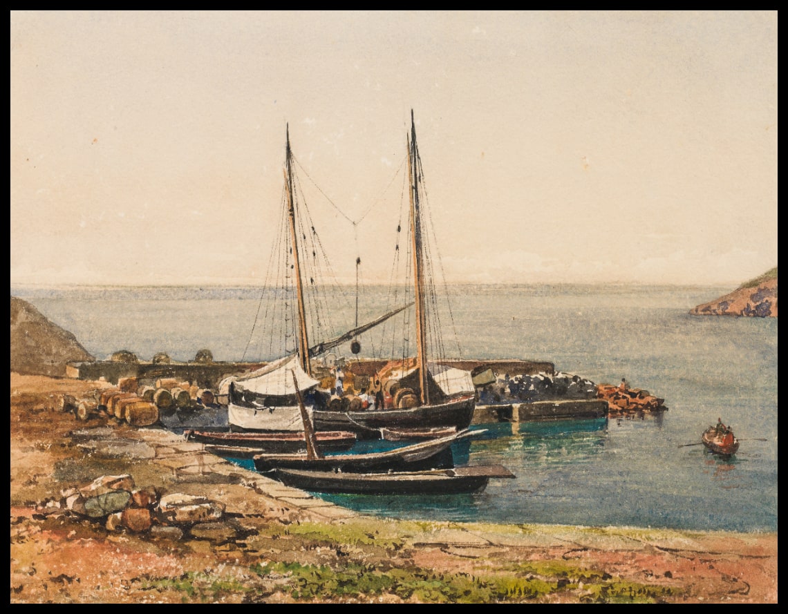 Hafen mit Booten