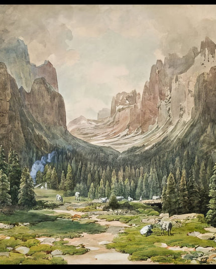 Hochgebirgslandschaft