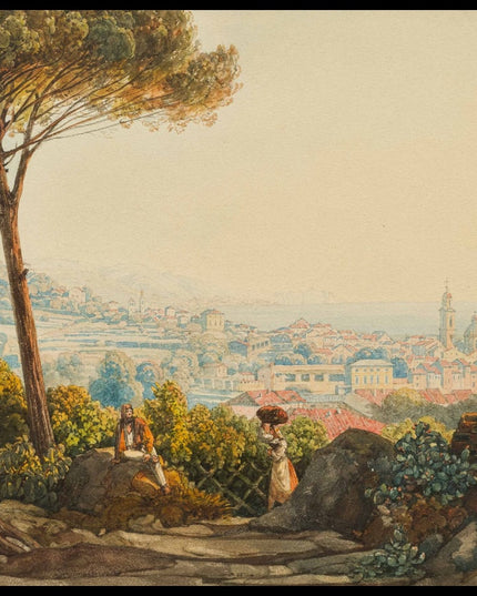 Italienisches Hafenstädtchen