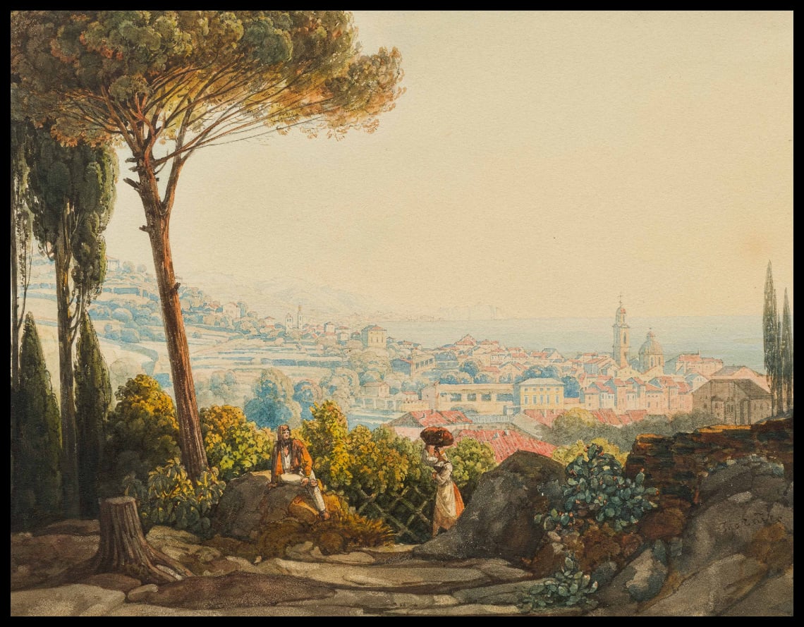 Italienisches Hafenstädtchen