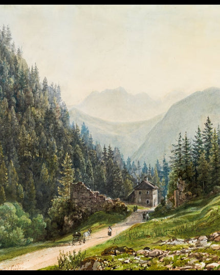 Pass Strub zwischen Lofer und St. Johann