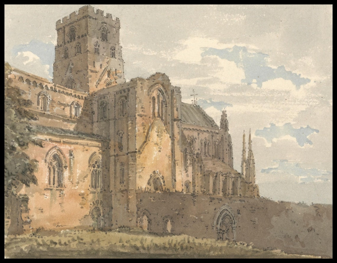 Carlisle Cathedral, Cumberland, from the South-west