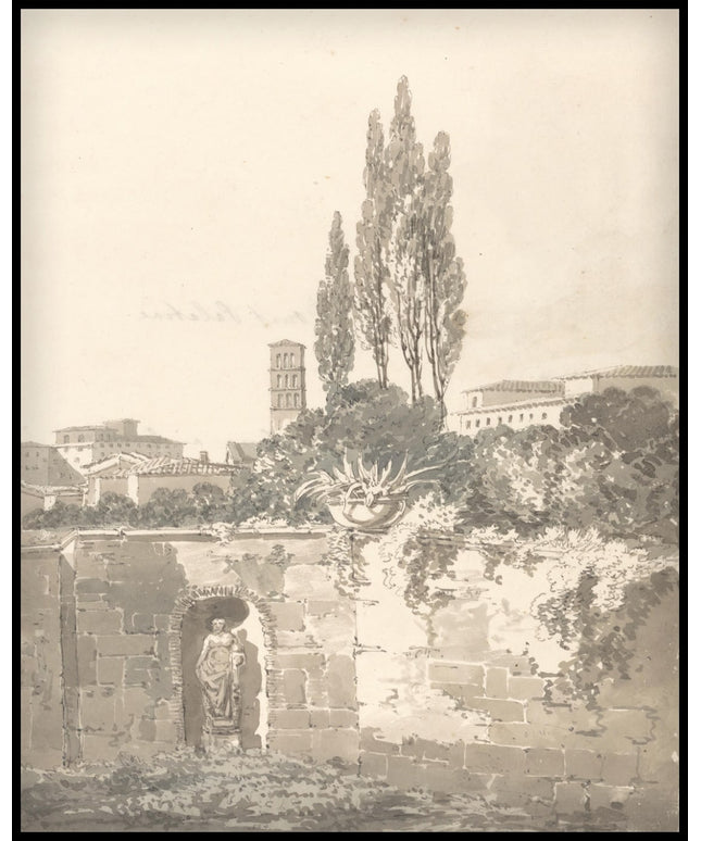 In the Farnese Gardens, Rome