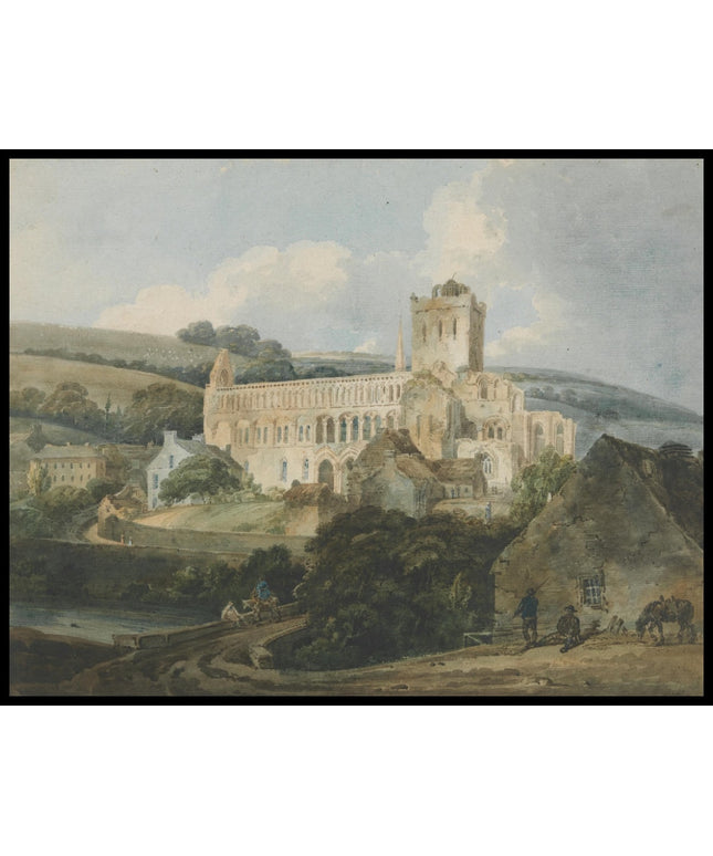 Jedburgh Abbey from the South East