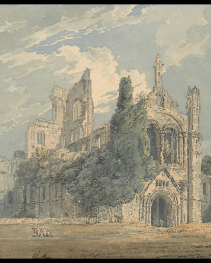 Kirkstall Abbey from the North West