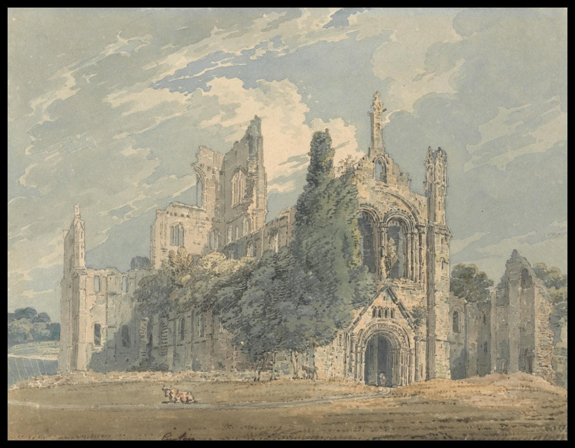 Kirkstall Abbey from the North West