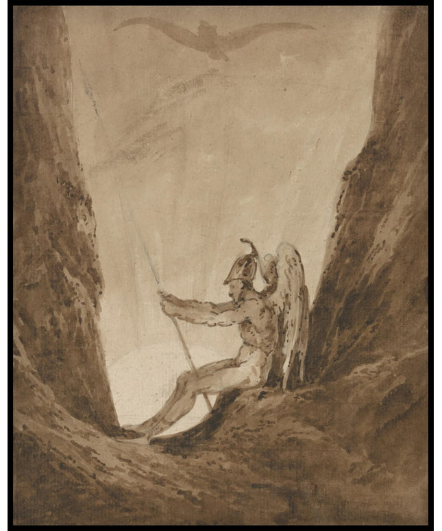 The Archangel Gabriel Awaiting Night