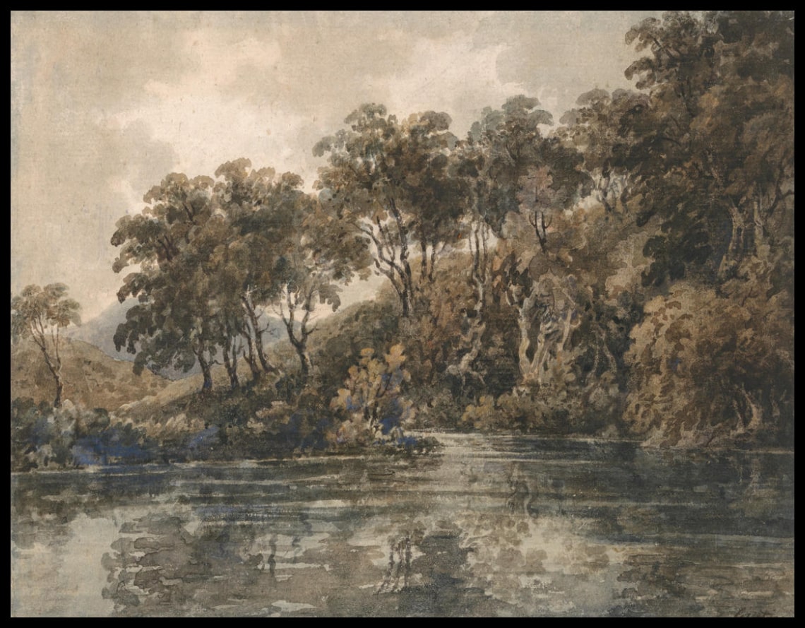Trees and Pond near Bromley, Kent