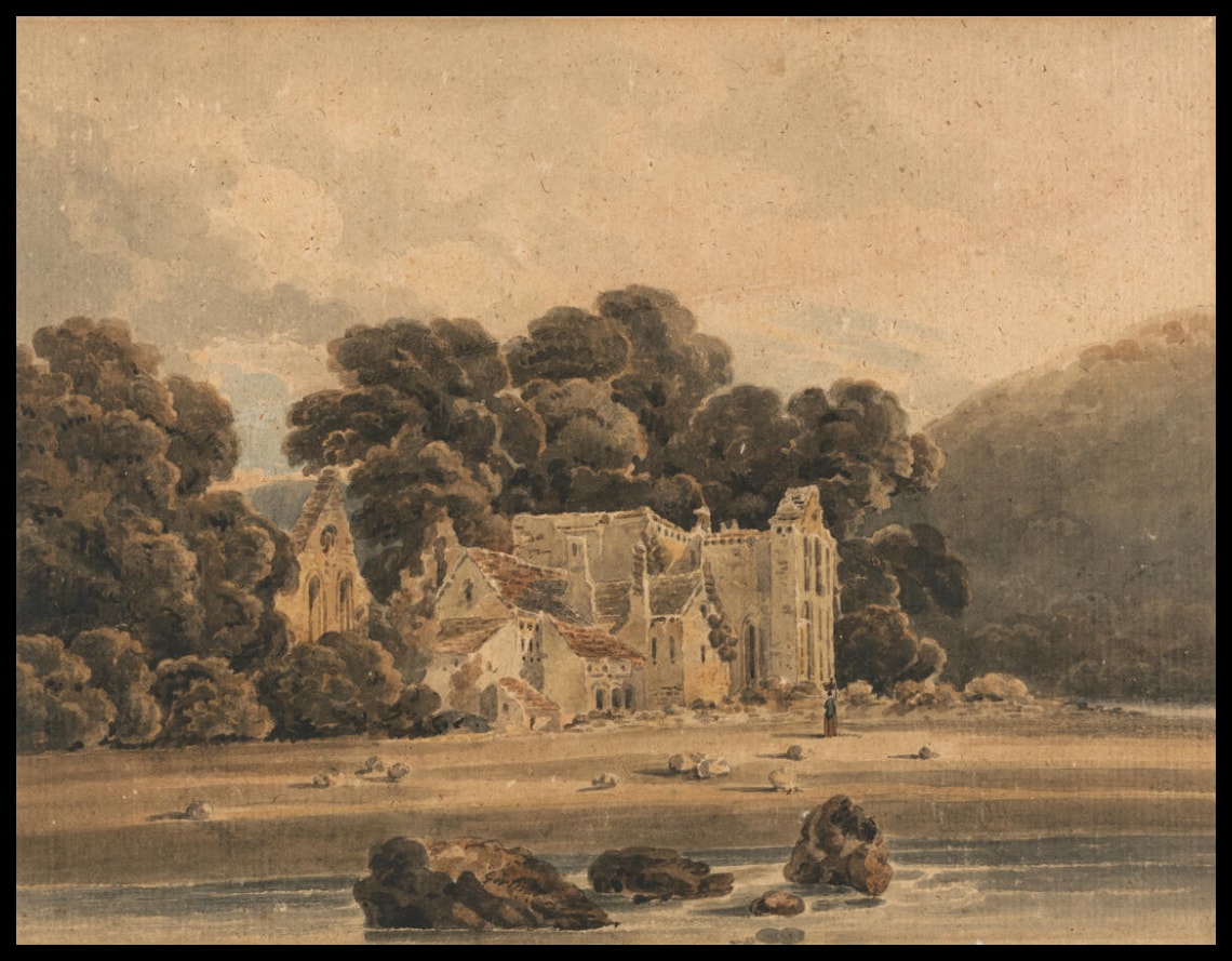 Valle Crucis Abbey, near Llangollen