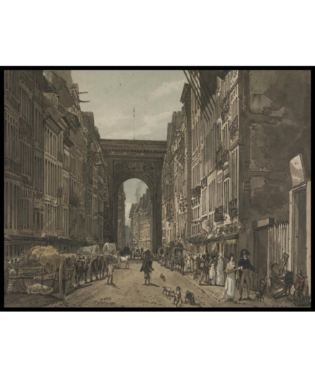 View of the Gates of Saint Denis