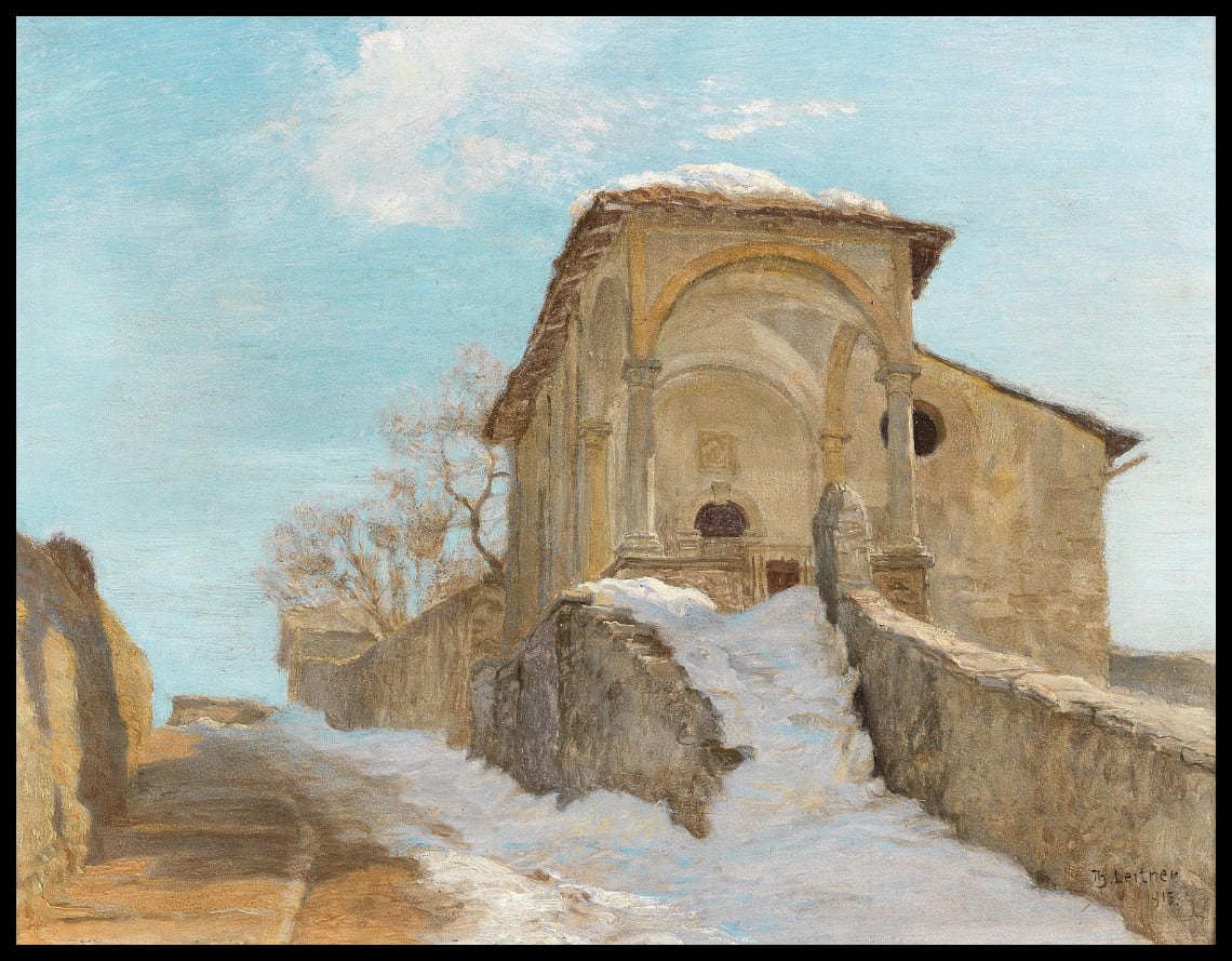 Kapelle im Winter