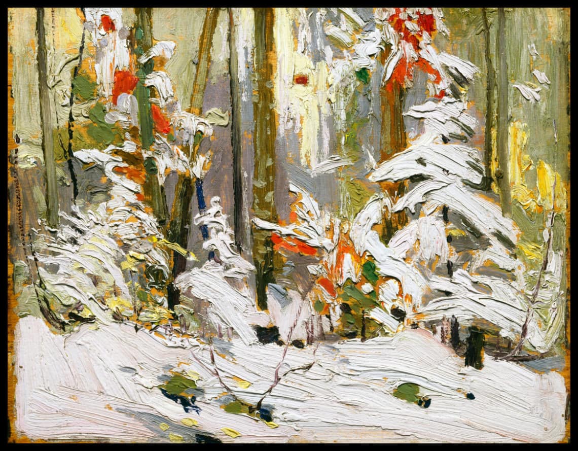 Wood Interior Winter