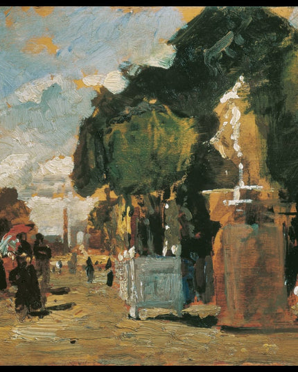 Aus den Tuilerien, sonniger Tag