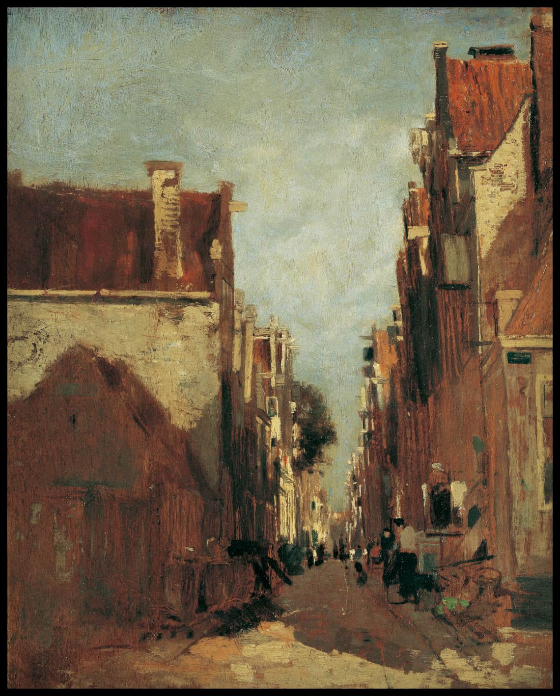 Straße in Amsterdam