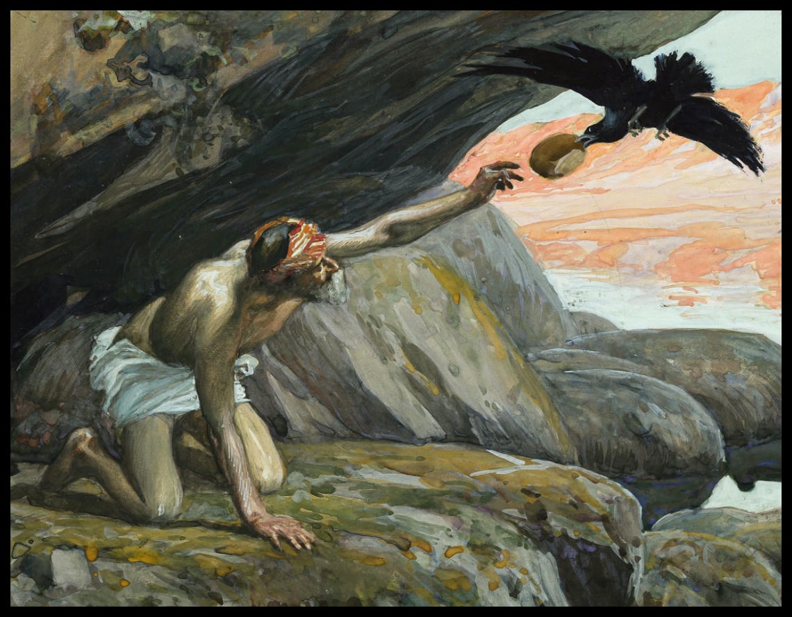 Elijah Fed by the Ravens
