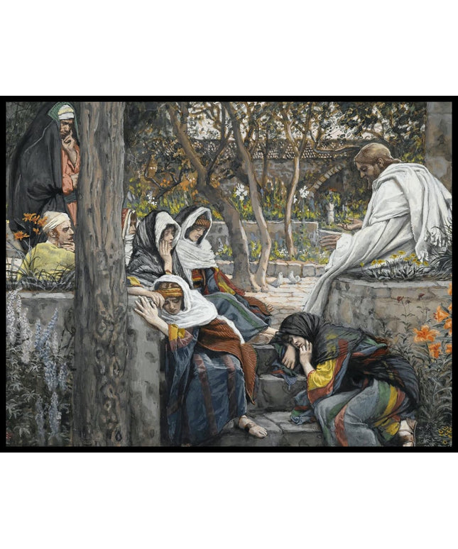 Jesus Mary Magdalene and Martha at Bethany