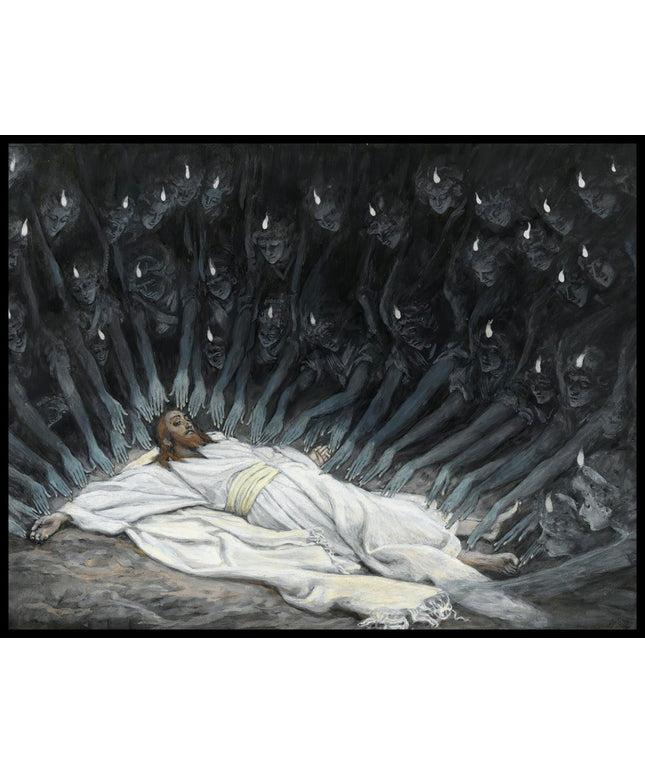 Jesus Ministered to by Angels