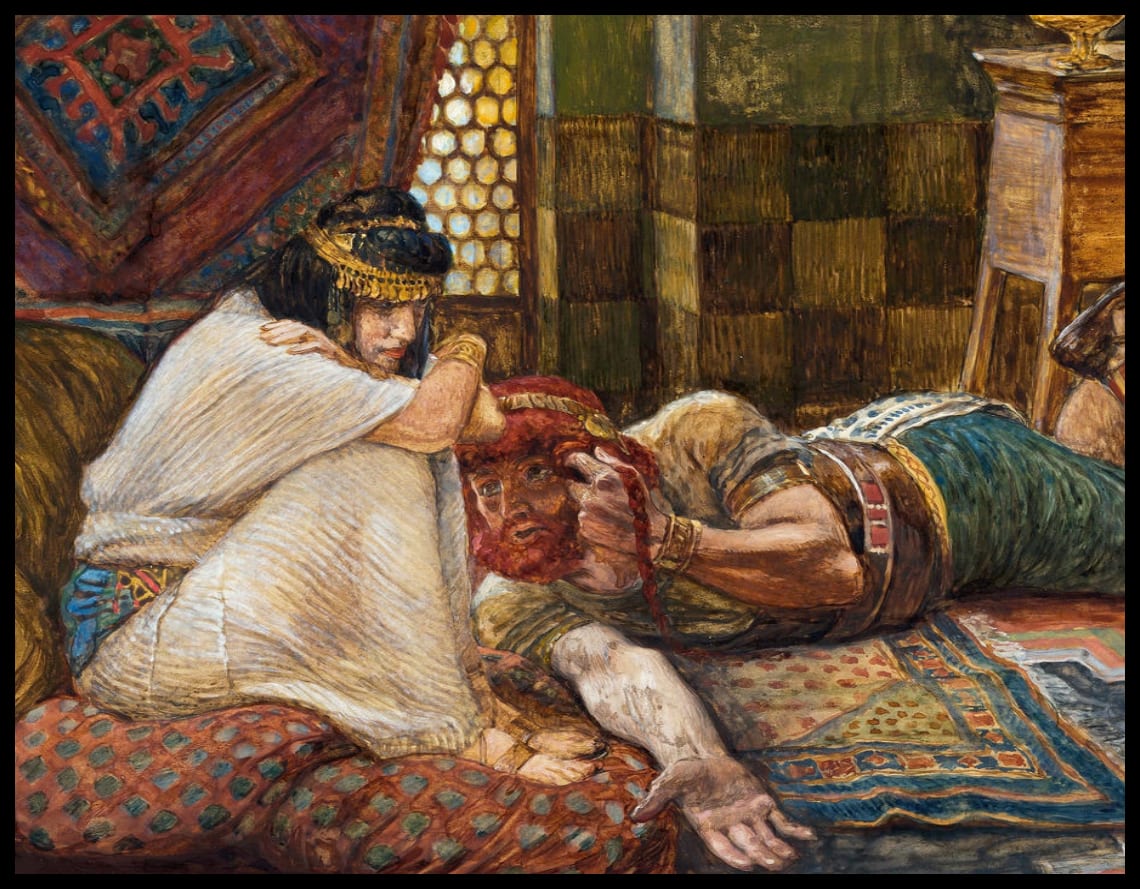 Samson Reveals his Secret to Delilah