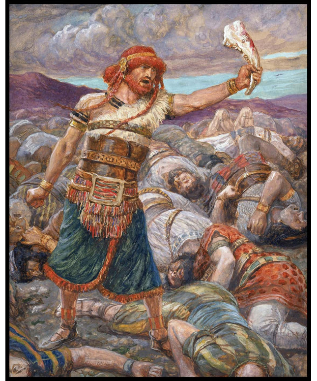 Samson Slays a Thousand Men