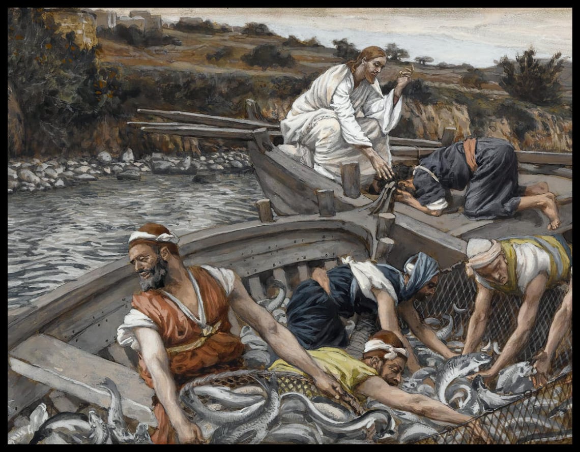 The Miraculous Draught of Fishes