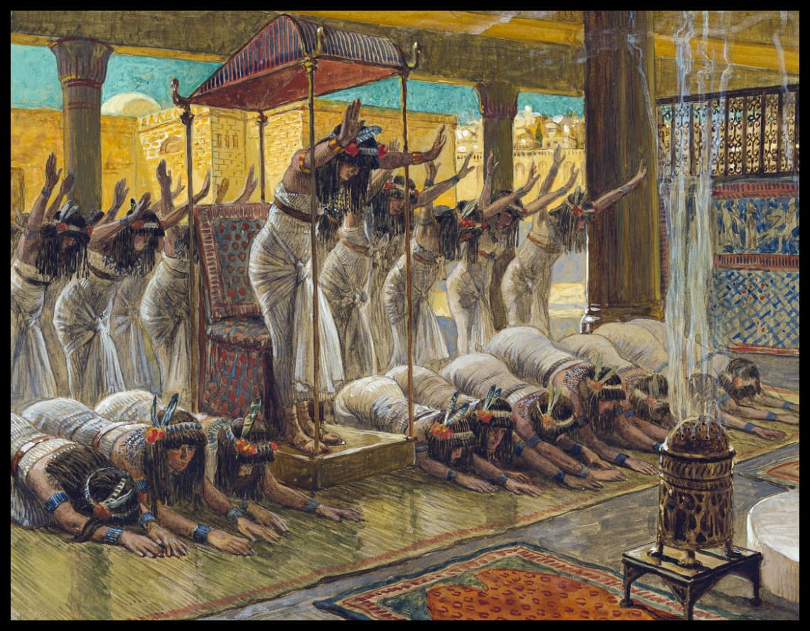 The Queen of Sheba Visits Solomon