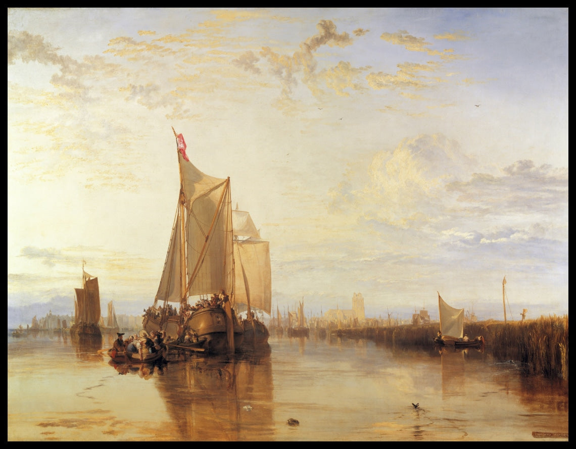 Le bateau-paquet de Dort