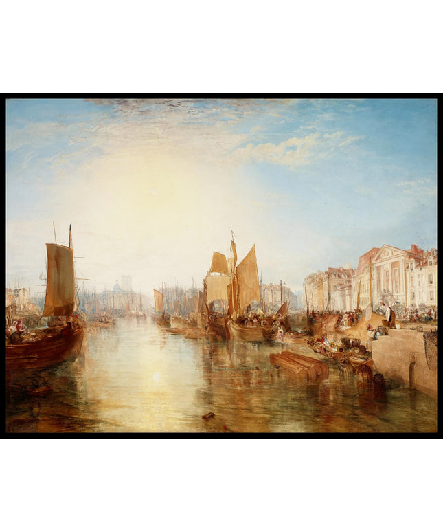 The Harbor Of Dieppe