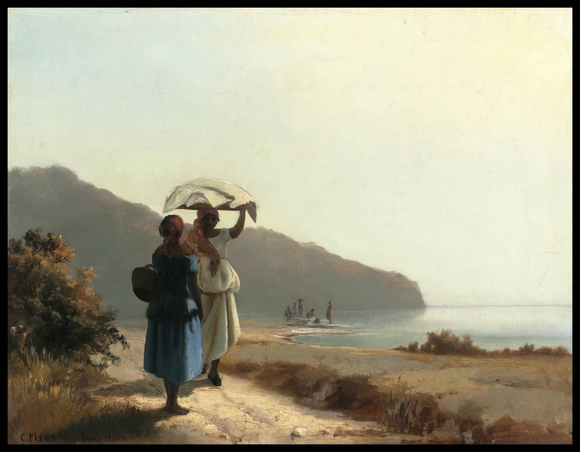 Two Women Chatting
