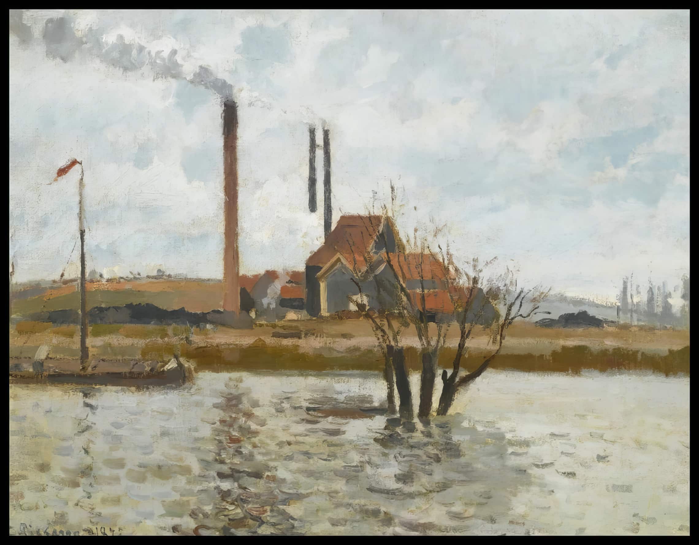 Usine Près De Pontoise